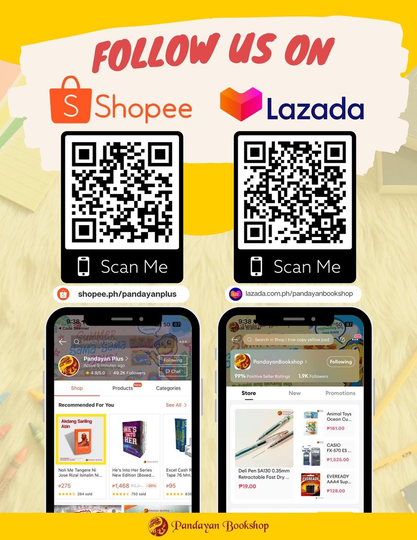 Follow Us on Shopee & Lazada